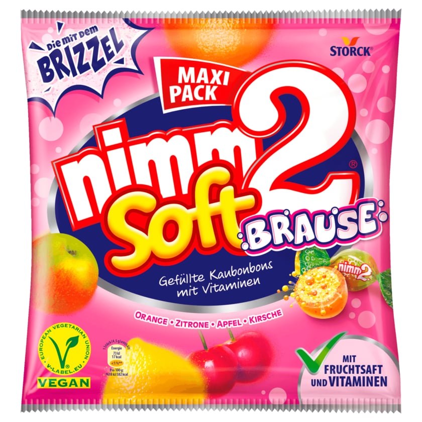 nimm2 Soft Brause Maxi Pack 345g